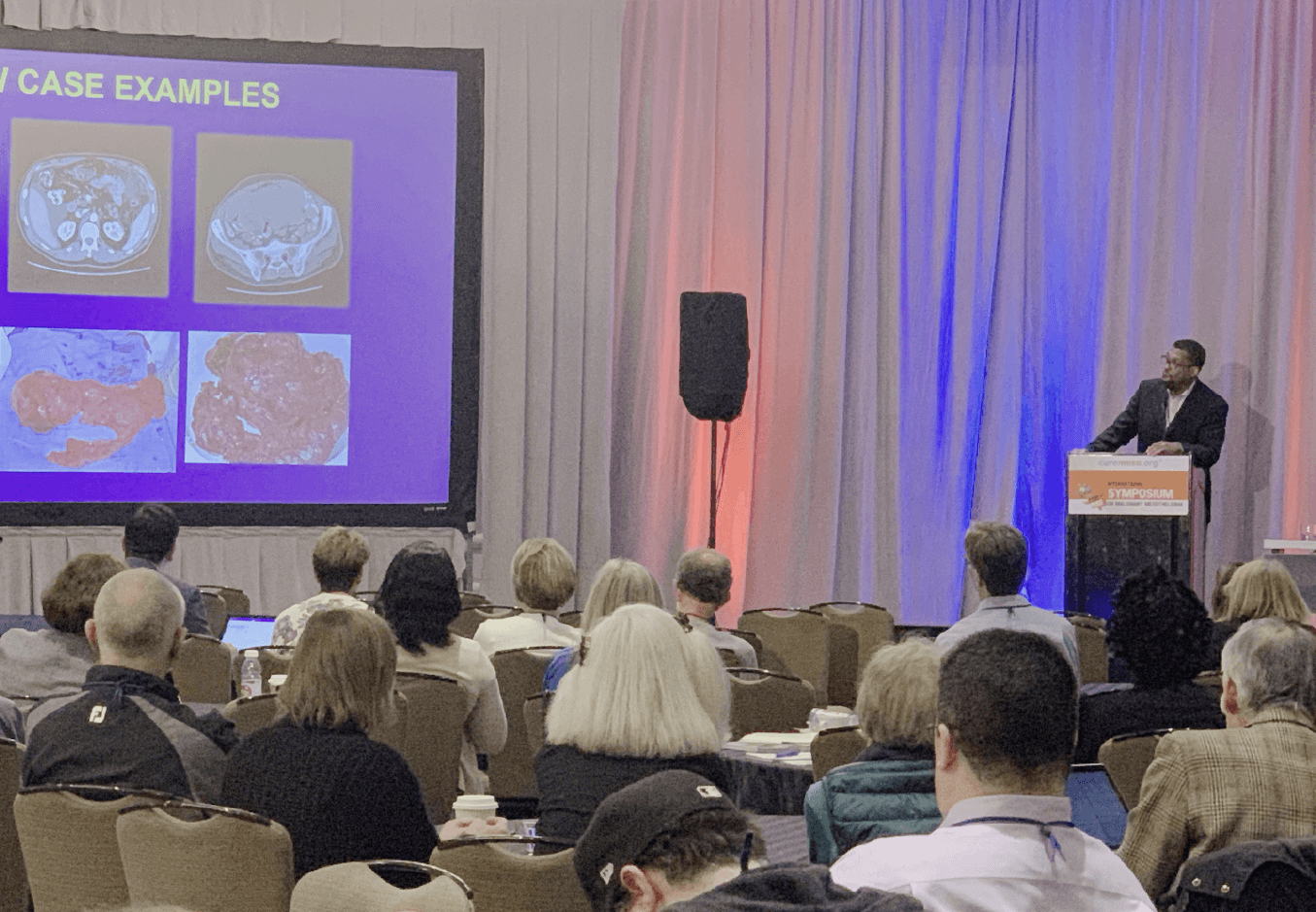 Meeting for Mesothelioma crowd and speaker