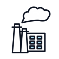This is an image representing a power plant.