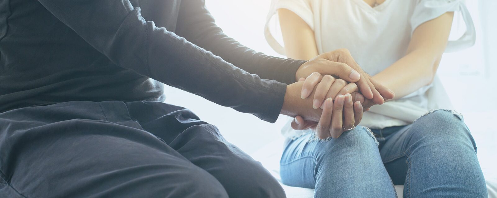 A counselor supporting a suicidal mesothelioma patient.