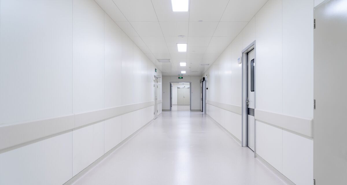 Hallway of Advent Health Cancer Institute