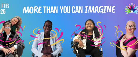 Image from Rare Disease Day advocating for more than you can imagine