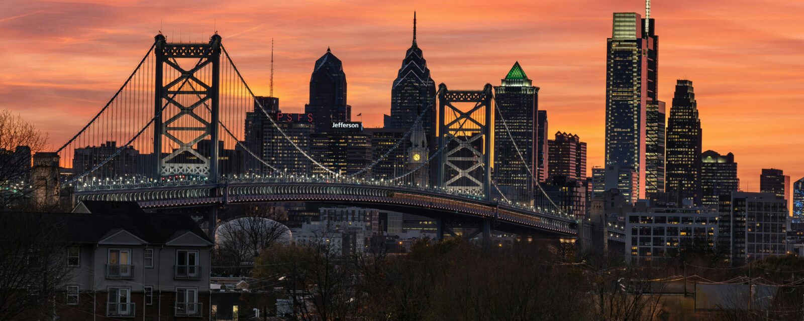 Photograph of Philadelphia, Pennsylvania, skyline.